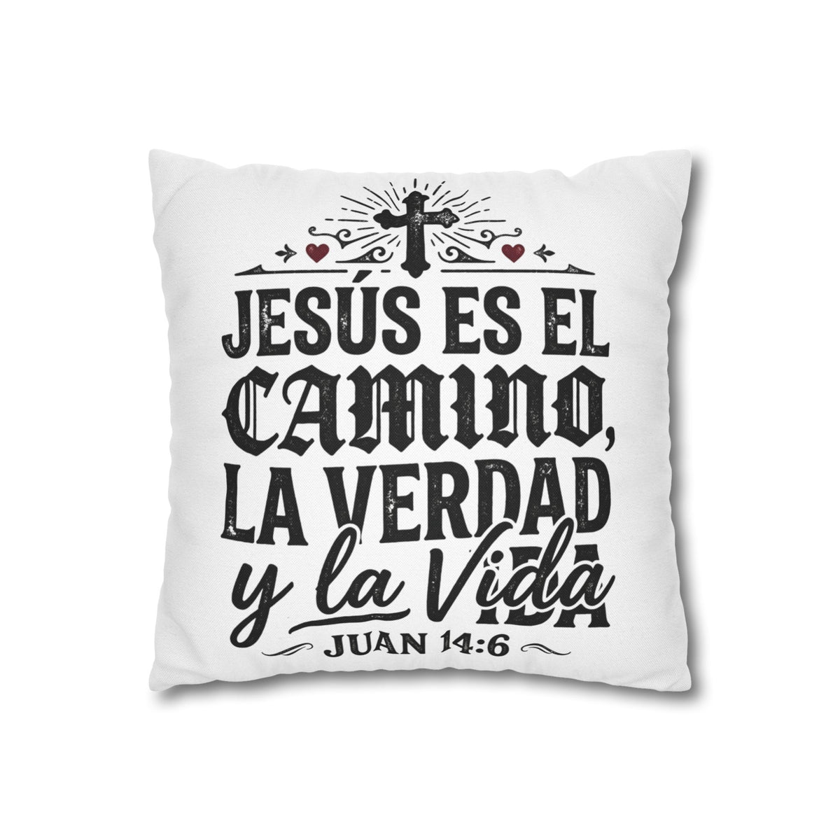Spanish Scripture Pillow – “Confía en el Señor con todo tu corazón” (Proverbios 3:5)