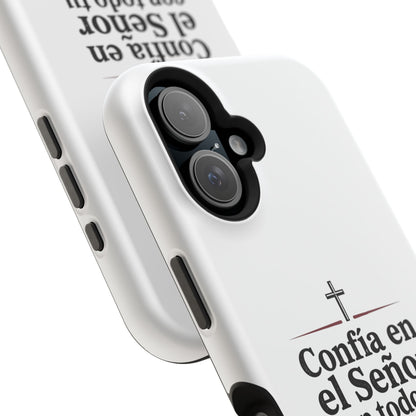 Confía en el Señor Proverbios 3:5 Magnetic Phone Case