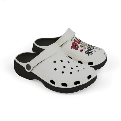 Kids Foam Clogs – “Jesús Me Ama” Christian Slip-On Shoes