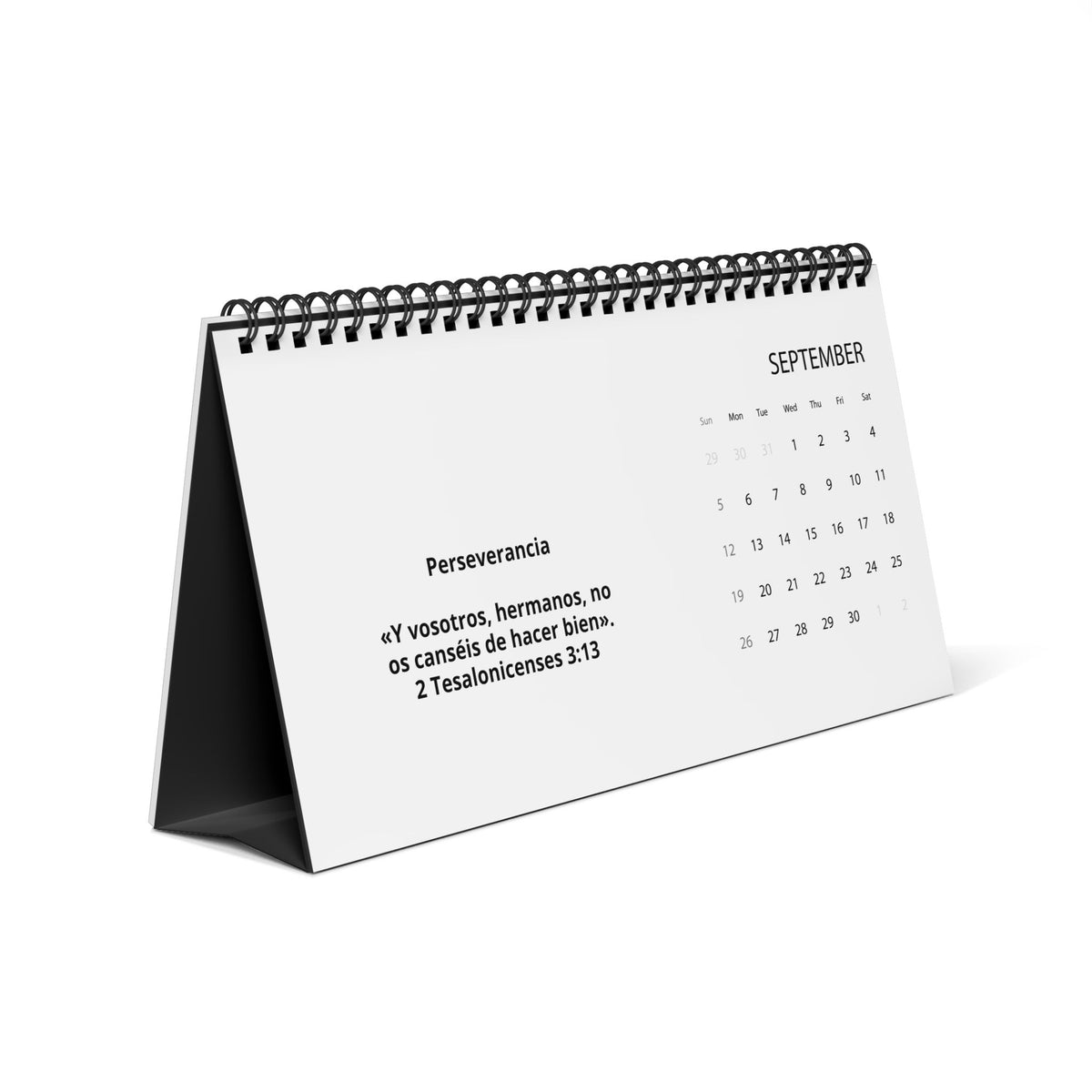 Desktop Calendar (2027 grid)