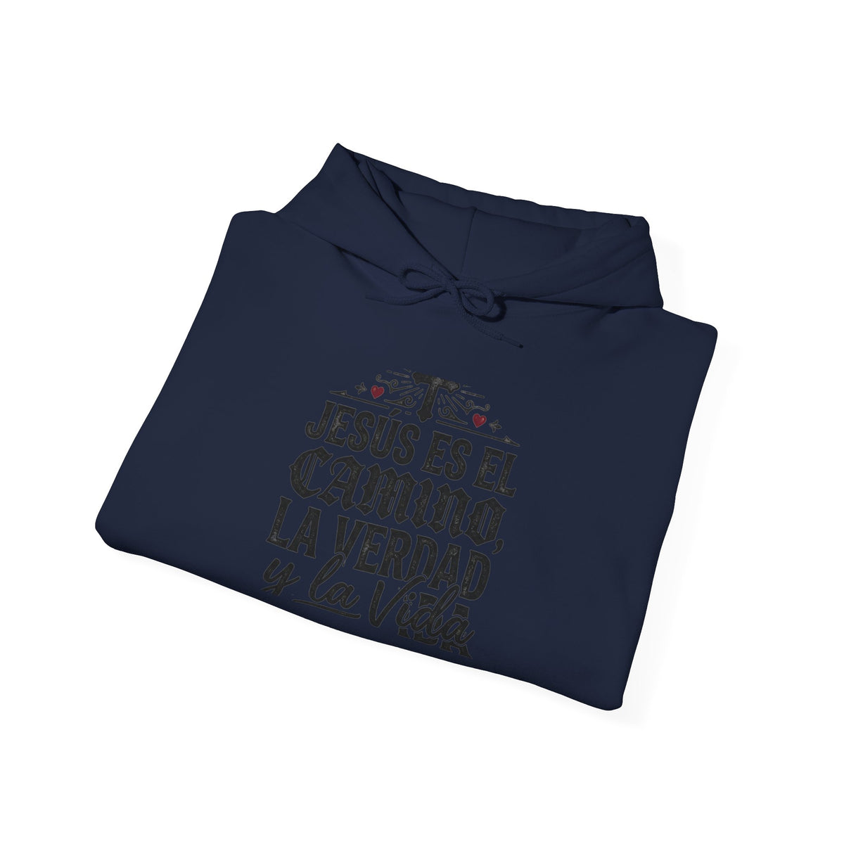 Hoodie - "Jesús es el camino, la verdad y la vida" Spanish Christian Faith Pullover