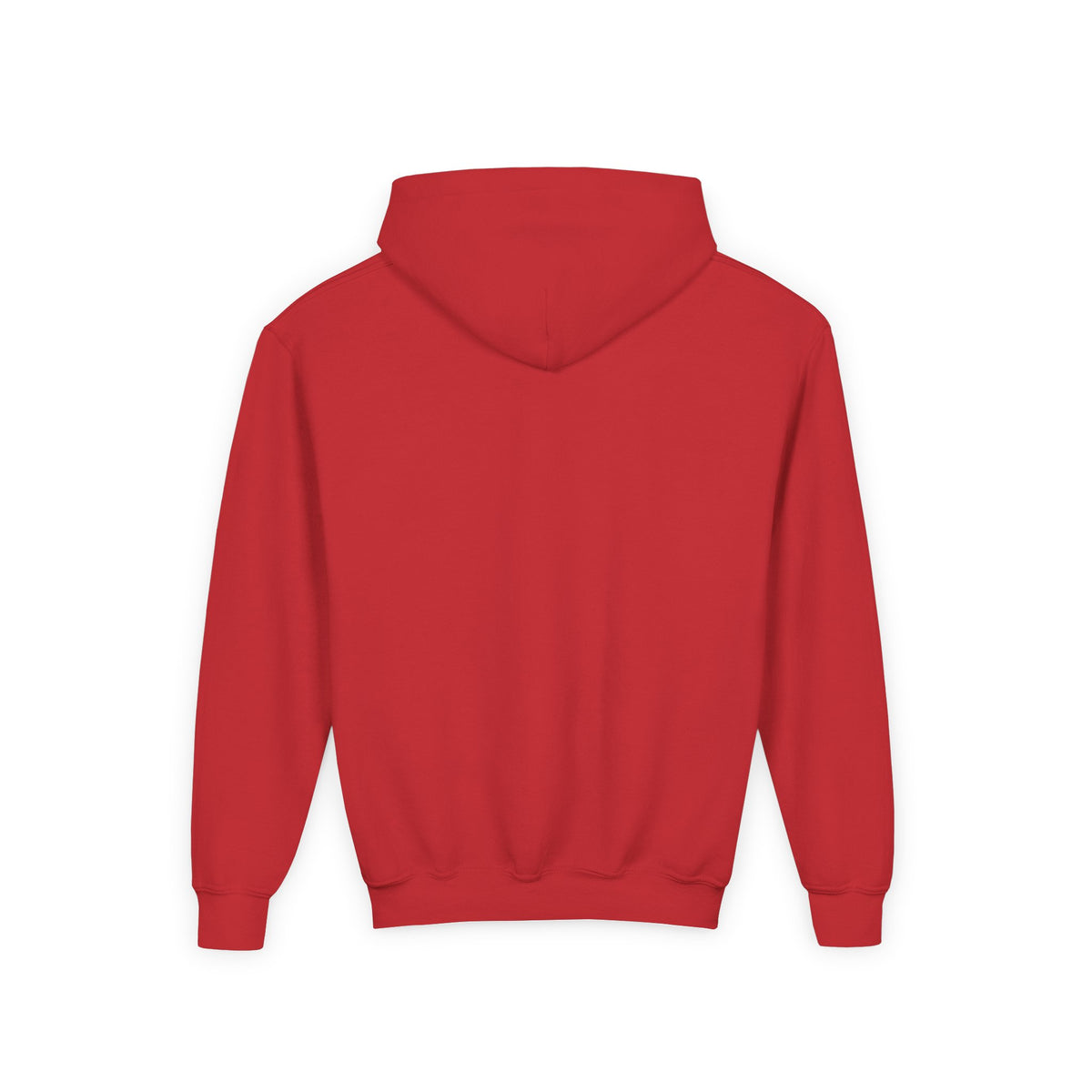 Youth Hoodie — "Jesus Me Ama" Heart Christian Faith Pullover