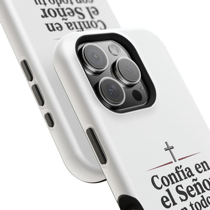 Confía en el Señor Proverbios 3:5 Magnetic Phone Case