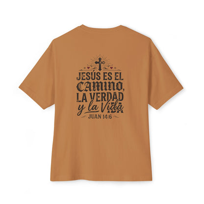 Christian Tee — "Jesús es el Camino, la Verdad y la Vida" Spanish Faith T-Shirt
