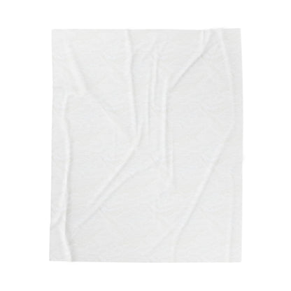 Velveteen Plush Blanket — "Jesús es el Camino, la Verdad y la Vida" Spanish Bible Verse Throw
