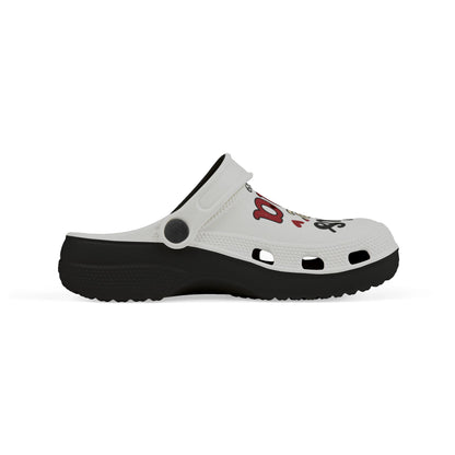 Kids Foam Clogs – “Jesús Me Ama” Christian Slip-On Shoes
