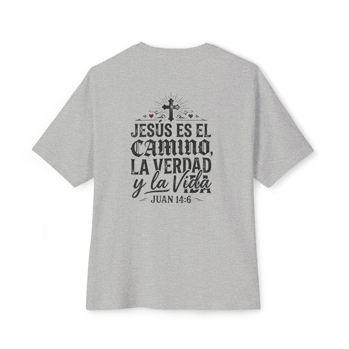 Christian Tee — "Jesús es el Camino, la Verdad y la Vida" Spanish Faith T-Shirt