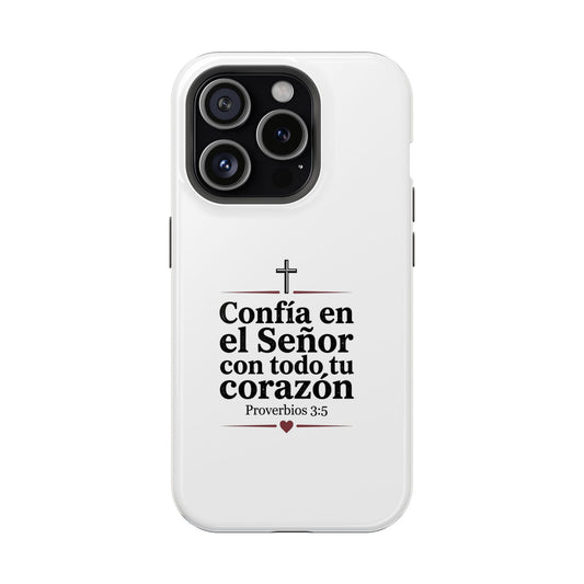 Confía en el Señor Proverbios 3:5 Magnetic Phone Case