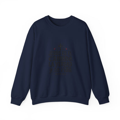 Christian Sweatshirt - "Jesús es el camino, la verdad y la vida" Crewneck (Juan 14:6)