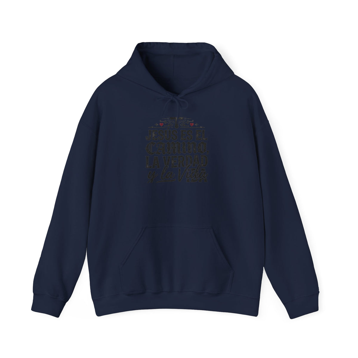 Hoodie - "Jesús es el camino, la verdad y la vida" Spanish Christian Faith Pullover