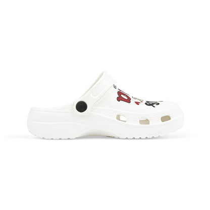 Kids Foam Clogs – “Jesús Me Ama” Christian Slip-On Shoes
