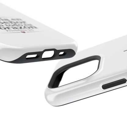 Confía en el Señor Proverbios 3:5 Magnetic Phone Case