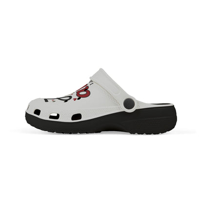 Kids Foam Clogs – “Jesús Me Ama” Christian Slip-On Shoes