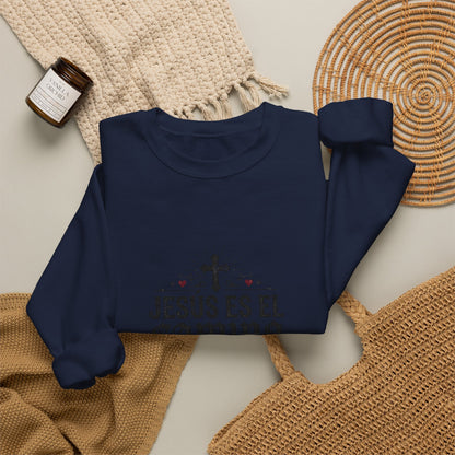 Christian Sweatshirt - "Jesús es el camino, la verdad y la vida" Crewneck (Juan 14:6)