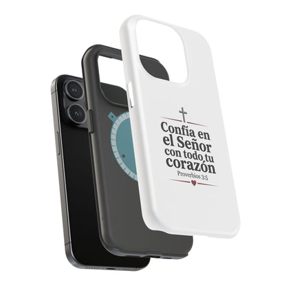Confía en el Señor Proverbios 3:5 Magnetic Phone Case