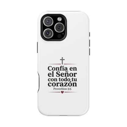Confía en el Señor Proverbios 3:5 Magnetic Phone Case