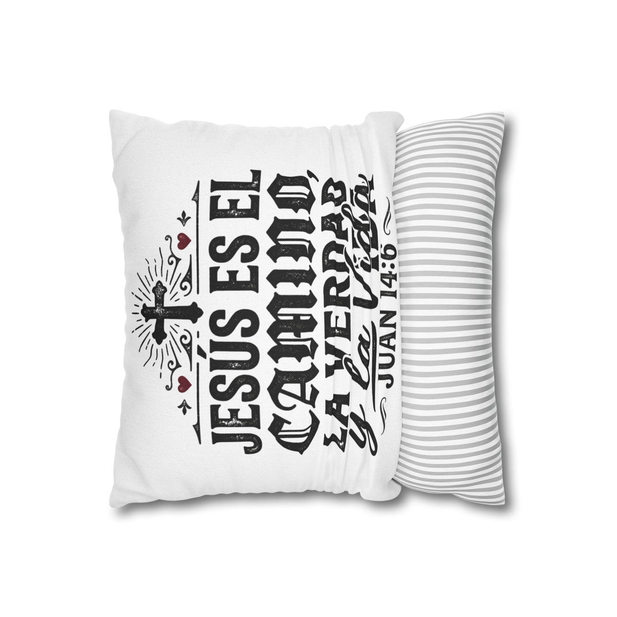 Spanish Scripture Pillow – “Confía en el Señor con todo tu corazón” (Proverbios 3:5)