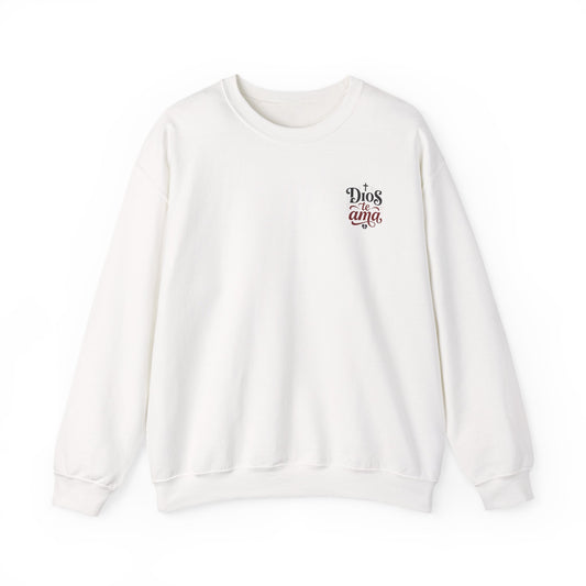 Christian Crewneck Sweatshirt — "Jesús es el Camino, la Verdad y la Vida" (Juan 14:6)