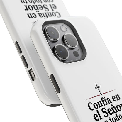 Confía en el Señor Proverbios 3:5 Magnetic Phone Case