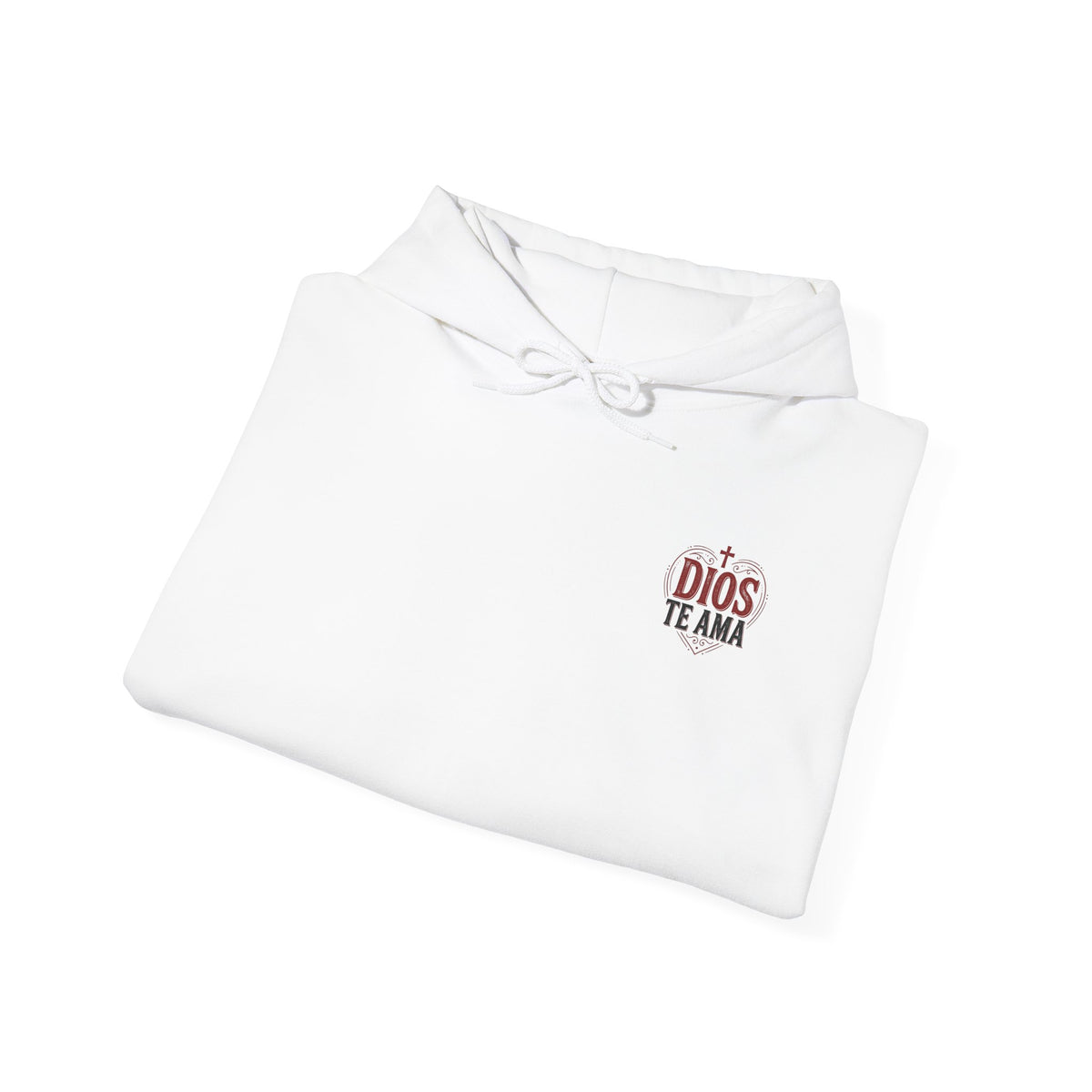 Dios Te Ama Christian Bible Verse Hoodie