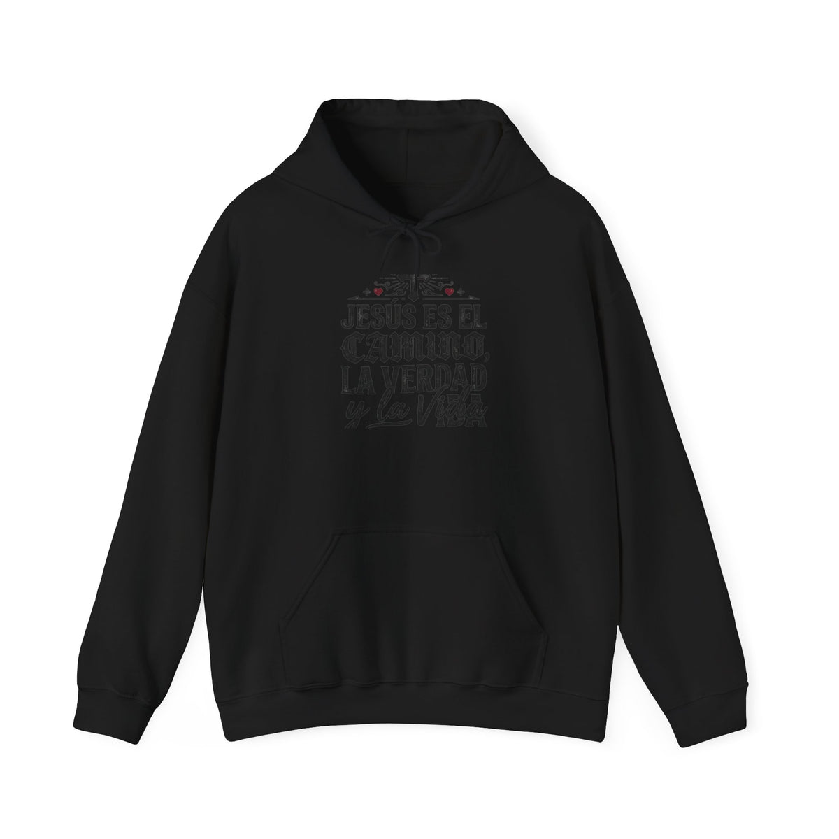 Hoodie - "Jesús es el camino, la verdad y la vida" Spanish Christian Faith Pullover