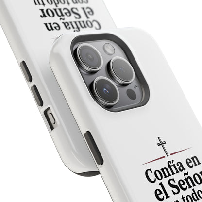 Confía en el Señor Proverbios 3:5 Magnetic Phone Case