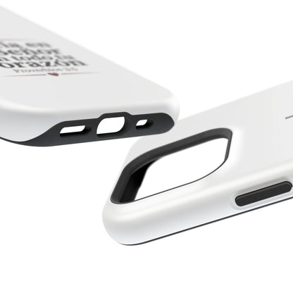 Confía en el Señor Proverbios 3:5 Magnetic Phone Case
