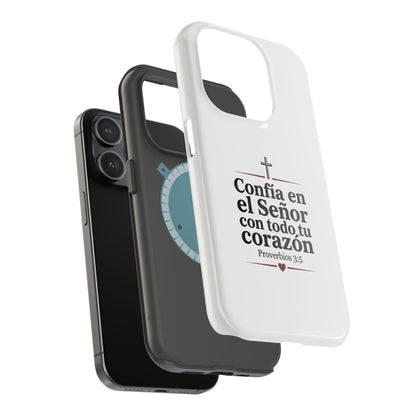 Confía en el Señor Proverbios 3:5 Magnetic Phone Case