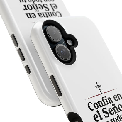 Confía en el Señor Proverbios 3:5 Magnetic Phone Case